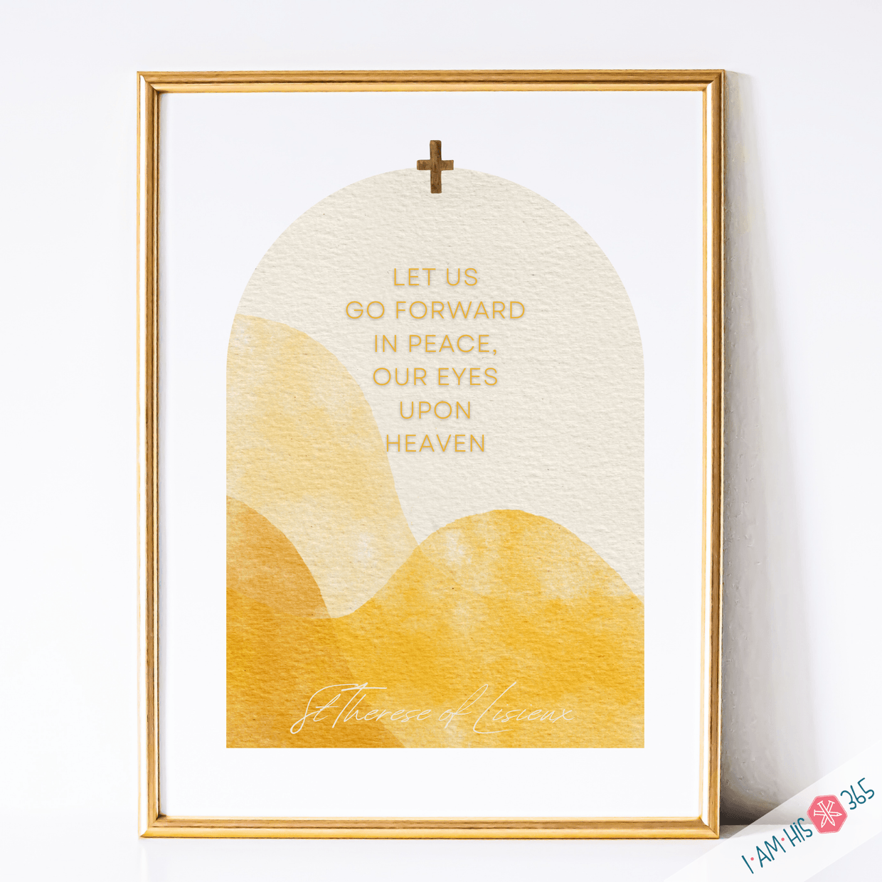 St Therese of Lisieux Catholic Saint Wall Art Print - Catholic ...