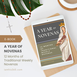 A Year of Novenas : 12 Months of Traditional Weekly Novenas eBook | 44 Novenas with Trackers