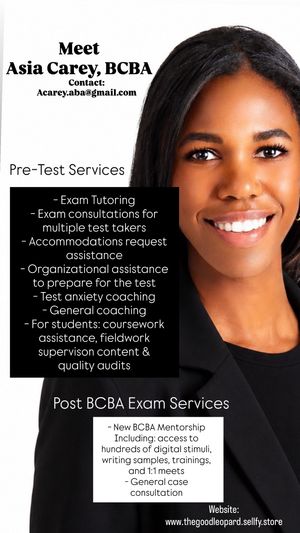 BCBA Exam 1-Hour Individual Tutor/Consultation Session:  Buy 1-10 Credits 