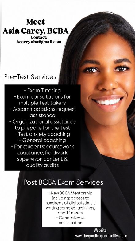 BCBA Exam 1-Hour Individual Tutor/Consultation Session:  Buy 1-10 Credits 