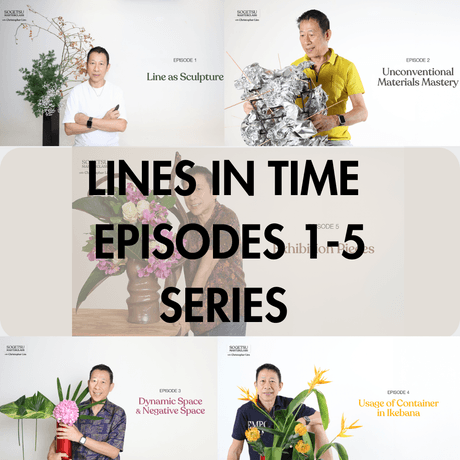 CFA – Lines in Time: Ikebana Sōgetsu Masterclass Episode 1-5 Series