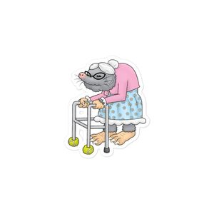 Granny Mole Sticker