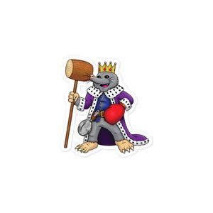 King Mole Sticker