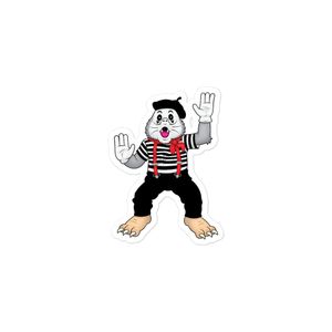 Mime Mole Sticker