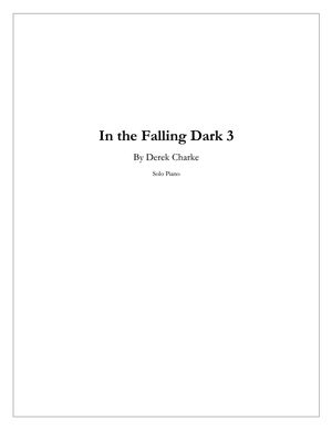 In the Falling Dark 3 (for solo piano)
