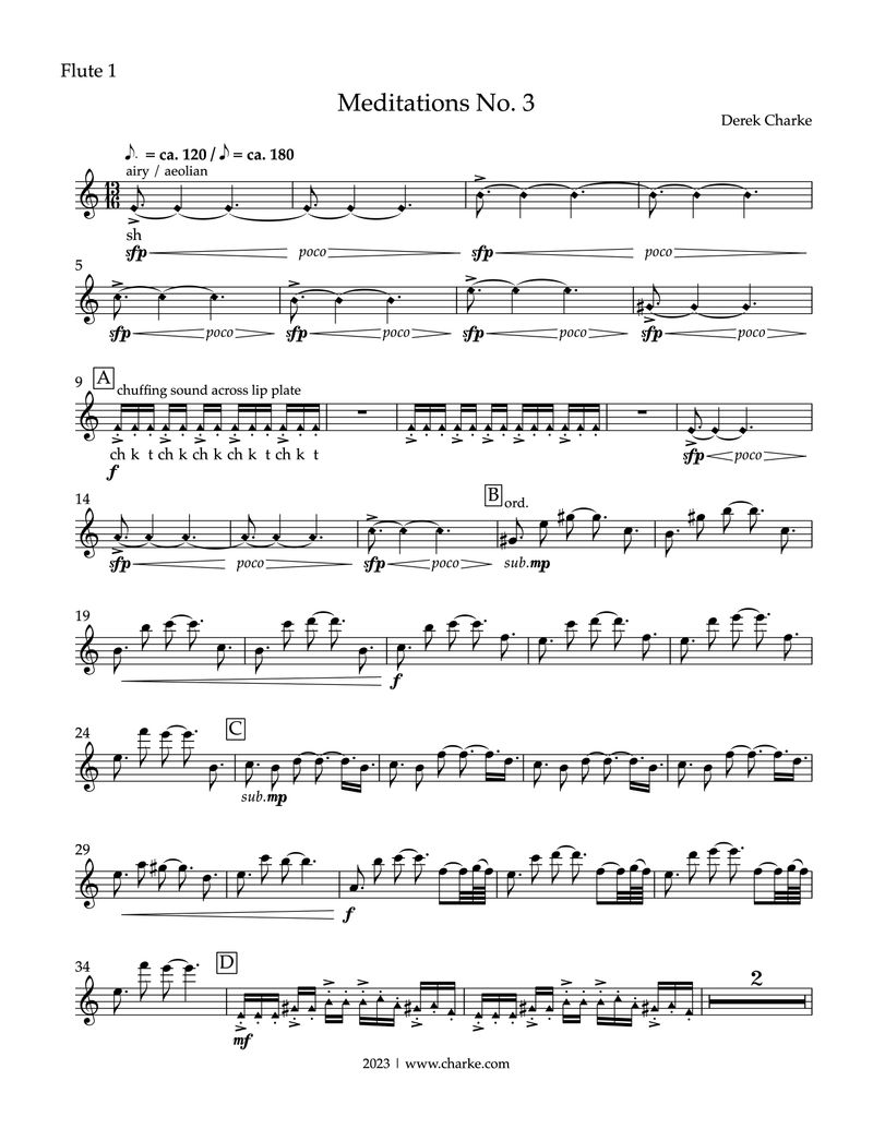 Meditations No. 3