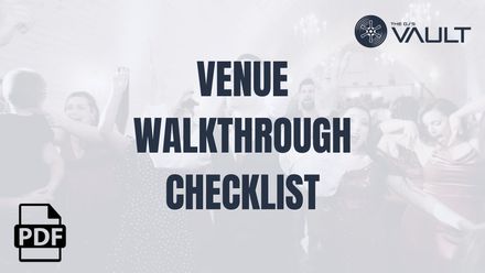 Venue Walkthrough Checklist – Ask the Right Questions, Avoid Surprises