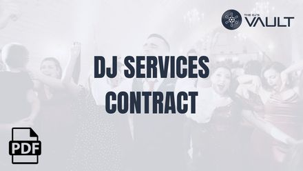DJ Services Contract Template (Bunn DJ Company Sample)