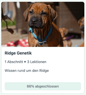 Kurs Ridge Genetik