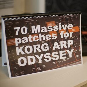 Korg Arp Odyssey - Physical Booklet