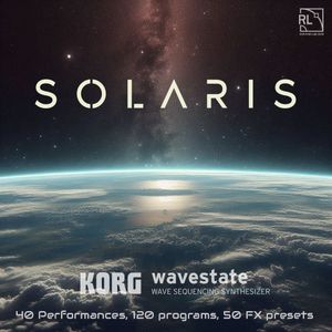 Korg Wavestate - &quot;Solaris&quot; soundset 40 Performances, 120 Programs, 50 FX Presets