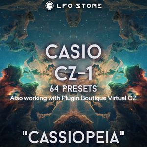 Casio CZ-1 - "Cassiopeia" Soundset 64 Presets