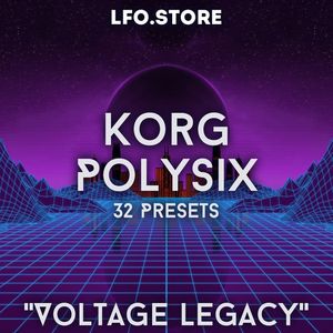 Korg Polysix - &quot;Voltage Legacy&quot; Soundset 32 Presets