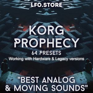 Korg Prophecy - &quot;Best Analog &amp; Moving Sounds&quot; 64 Presets (FREE)