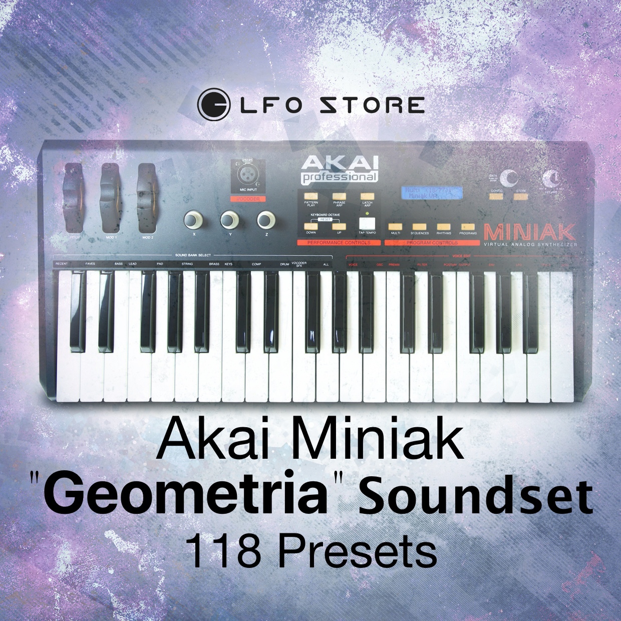 Akai Miniak "Geometria" 100 Presets