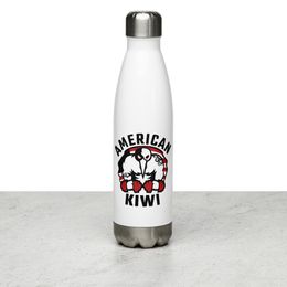 American Kiwi Stainless Steel Water Bottle