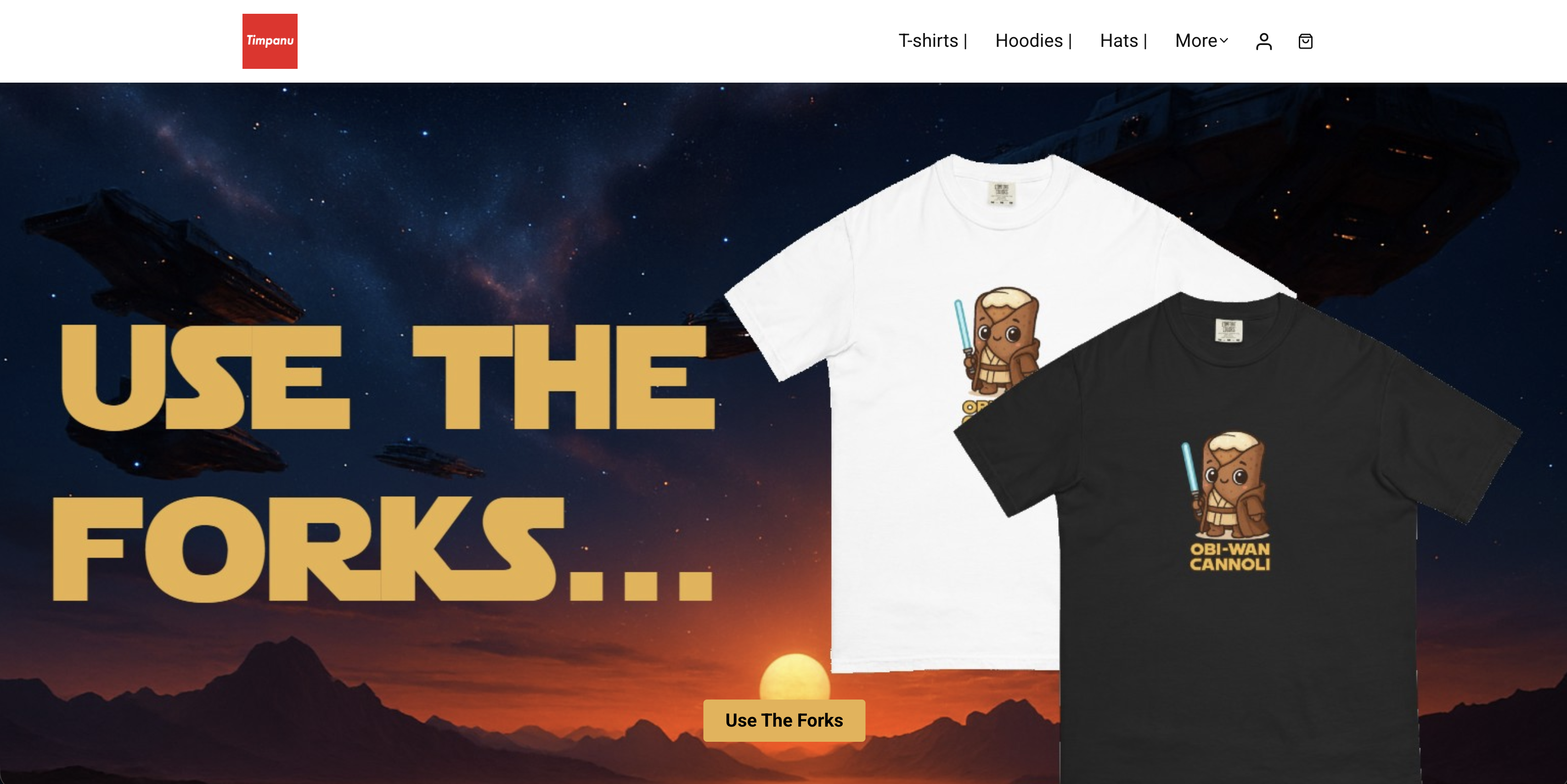 Timpanu website screenshot