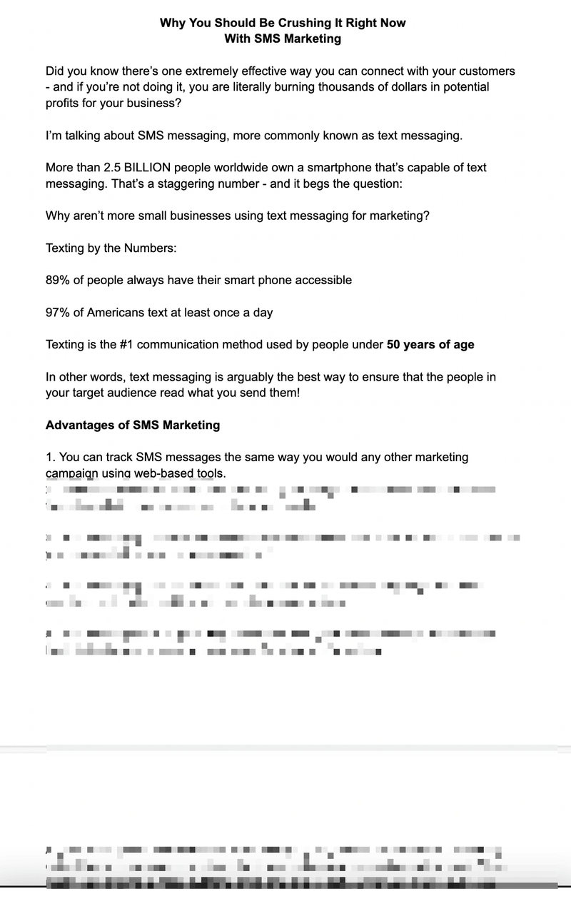 Why You Should Be Crushing It Right Now With SMS Marketing