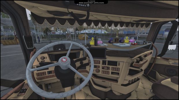 3-Spoke Steering Wheels ETS 2
