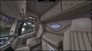 Interior Scania S/R Next Gen NEW SKOOL ETS 2 #87 OTHER COLORS