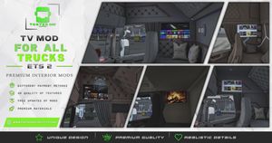 TV Mod For All Trucks ETS 2
