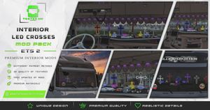 Interior Led Crosses Mod Pack ETS 2