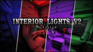 Interior Lights Mod ETS 2 V2