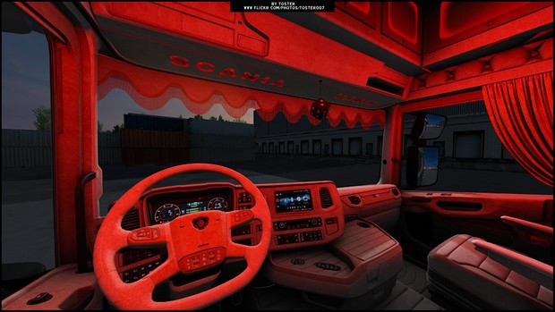 INTERIOR SCANIA S/R Biege ETS 2 #23