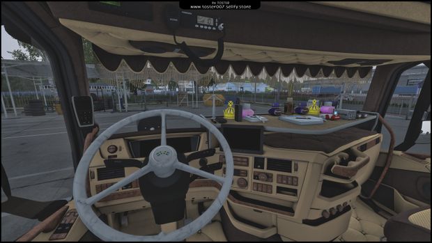 3-Spoke Steering Wheels ETS 2