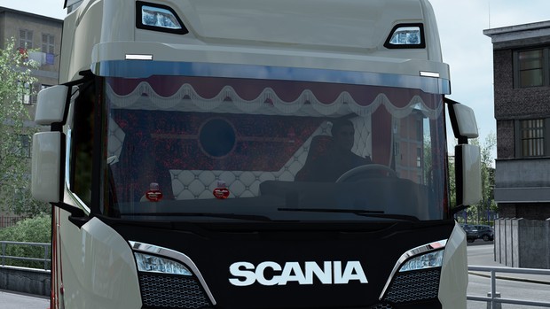 Interior for Scania S Next Gen HOLLAND DANISH RED SCS ETS 2 #9