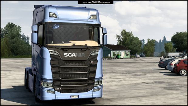 Interior Scania S/R Next Gen Patrik Bäckmans Åkeri ETS 2 #53