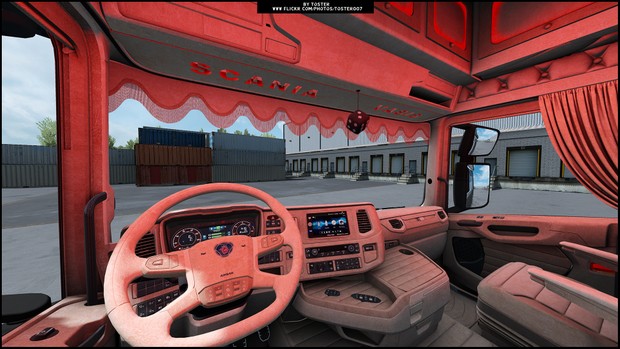 INTERIOR SCANIA S/R Biege ETS 2 #23