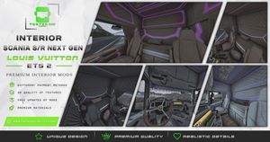 Interior Scania S/R Next Gen ETS 2 #86 OTHER COLORS