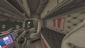 Interior MAN TGX DUTCH Style #7 ETS 2 OTHER COLORS