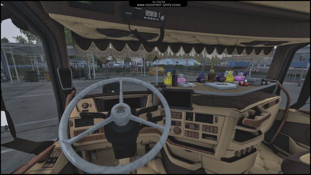 3-Spoke Steering Wheels ETS 2