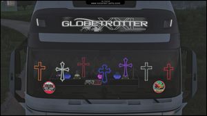 Interior Led Crosses Mod Pack ETS 2