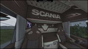 Interior Scania S/R Next Gen Holland V8 ETS 2 #83 OTHER COLORS