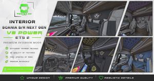 Interior Scania S/R Next Gen ETS 2 #85 OTHER COLORS 