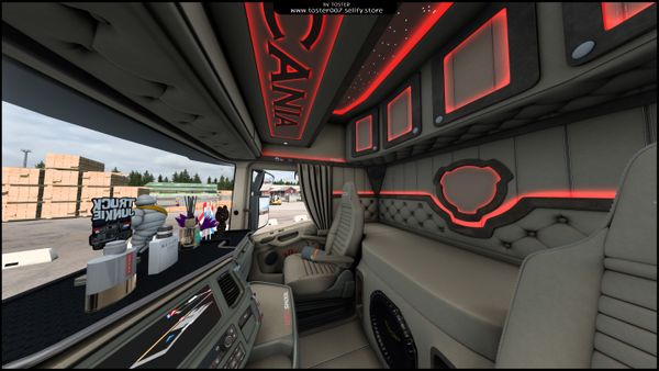 Interior Scania S/R Next Gen Holland Style ETS 2 #77 O