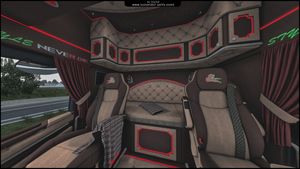 Interior Iveco S-WAY CUSTOM ETS 2 #3 OTHER COLORS