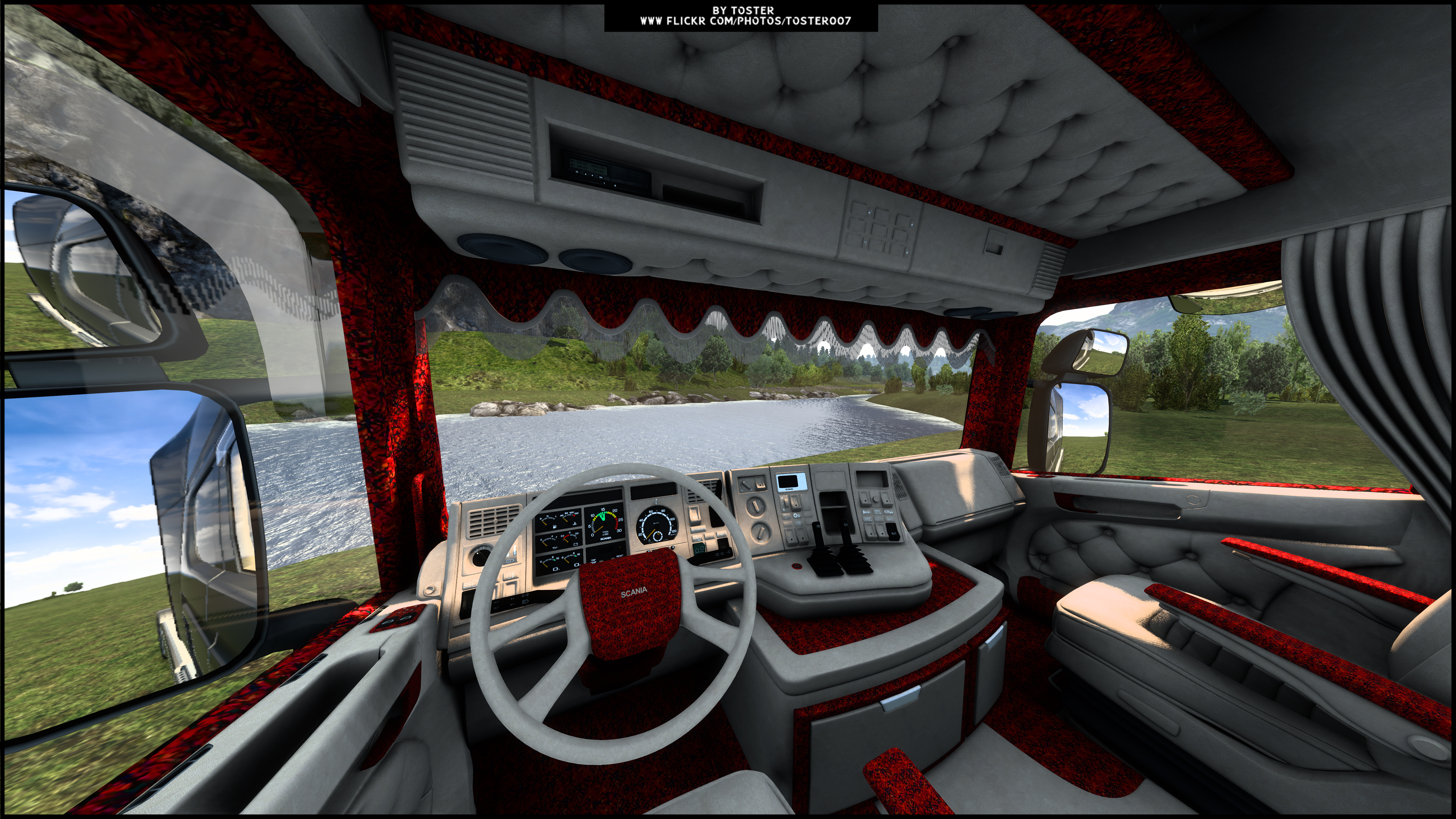 Scania R4 Custom Interior Scania R4 Custom Interior