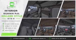 Interior Scania RJL Holland Style ETS 2 #39 OTHER COLORS