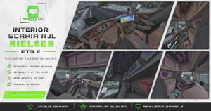 Interior Scania RJL Nielsen ETS 2 #41 OTHER COLORS