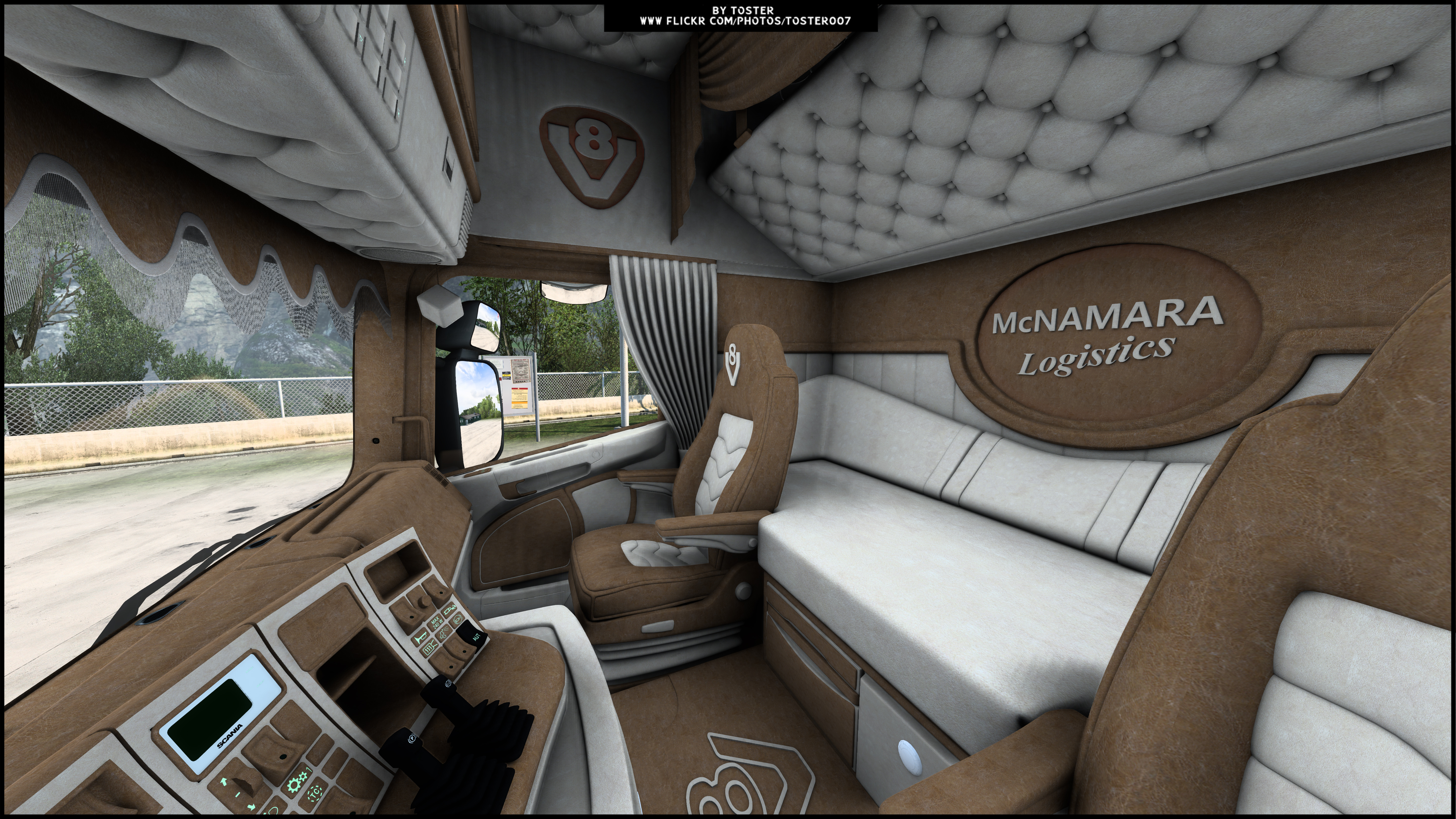 Scania R4 Custom Interior Scania R4 Custom Interior