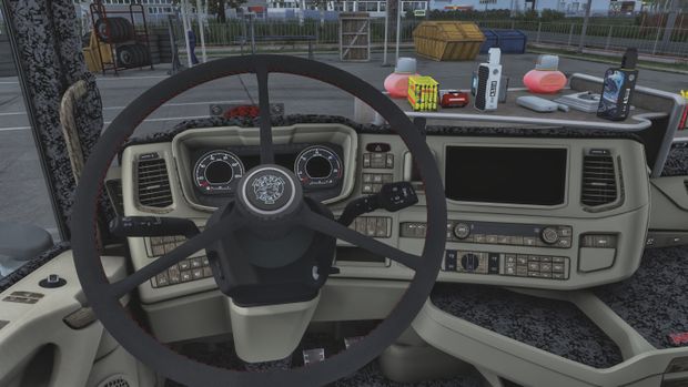 3-Spoke Steering Wheels ETS 2