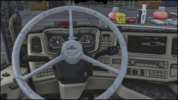 3-Spoke Steering Wheels ETS 2
