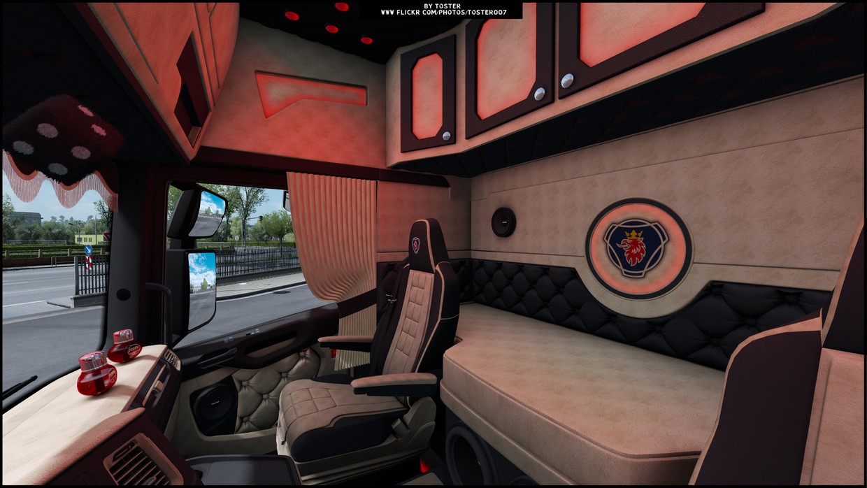 Interior Scania S Next Gen Biege ETS 2 #19