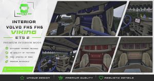 Interior Volvo FH5 FH6 VIKING ETS 2 #6 OTHER COLORS