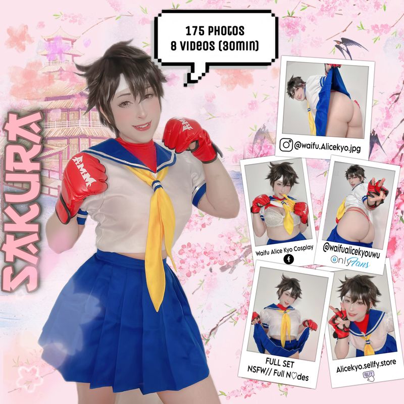 🌸🌸Full Set Art: Sakura Kasugano🌸🌸