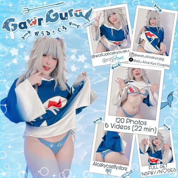 🦈🦈Full Set Art: GAWR GURA🦈🦈